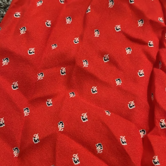 Red pattern wrap western tank size M - Picture 2 of 2